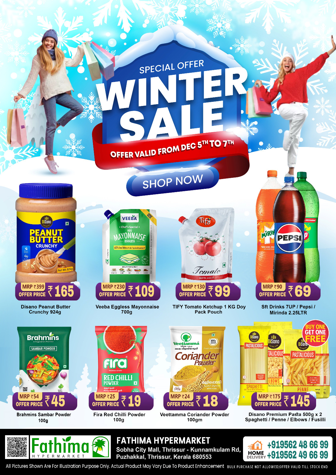 Fathima Hypermarket Winter Sale – Limited Time Offers!