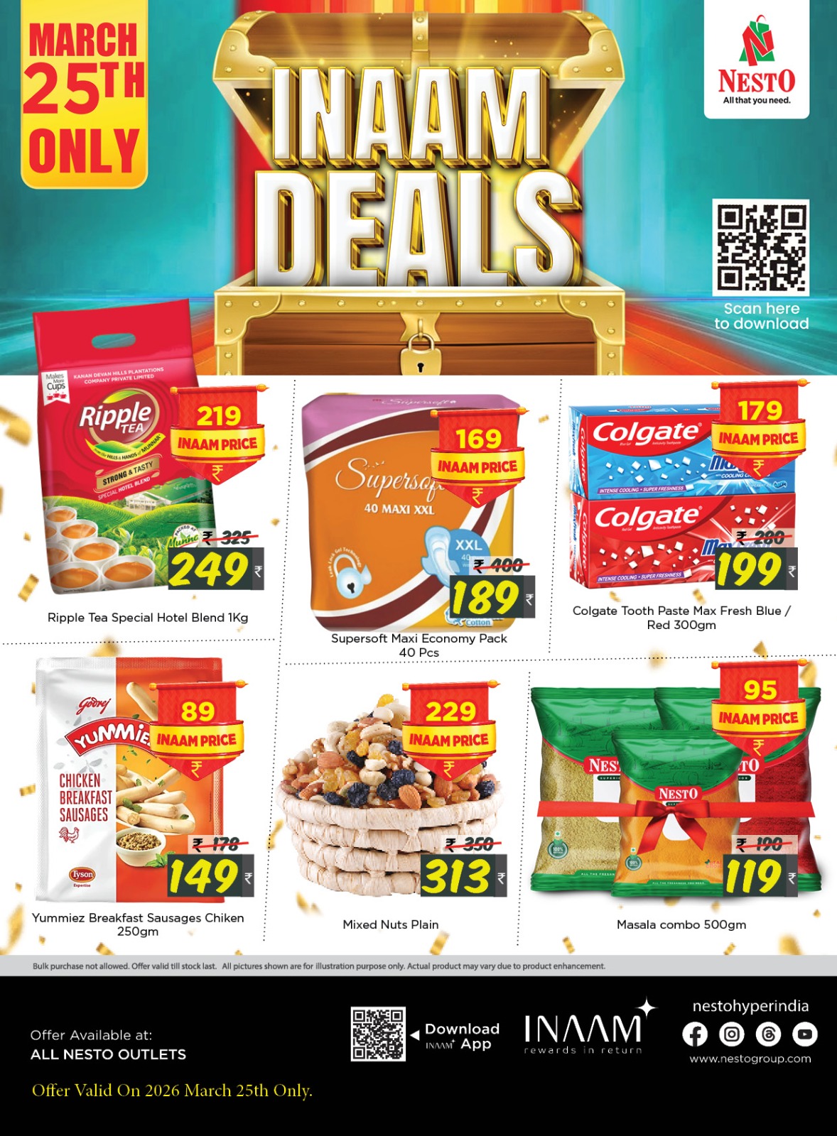 Inaam Deals at Nesto | One Day Offer