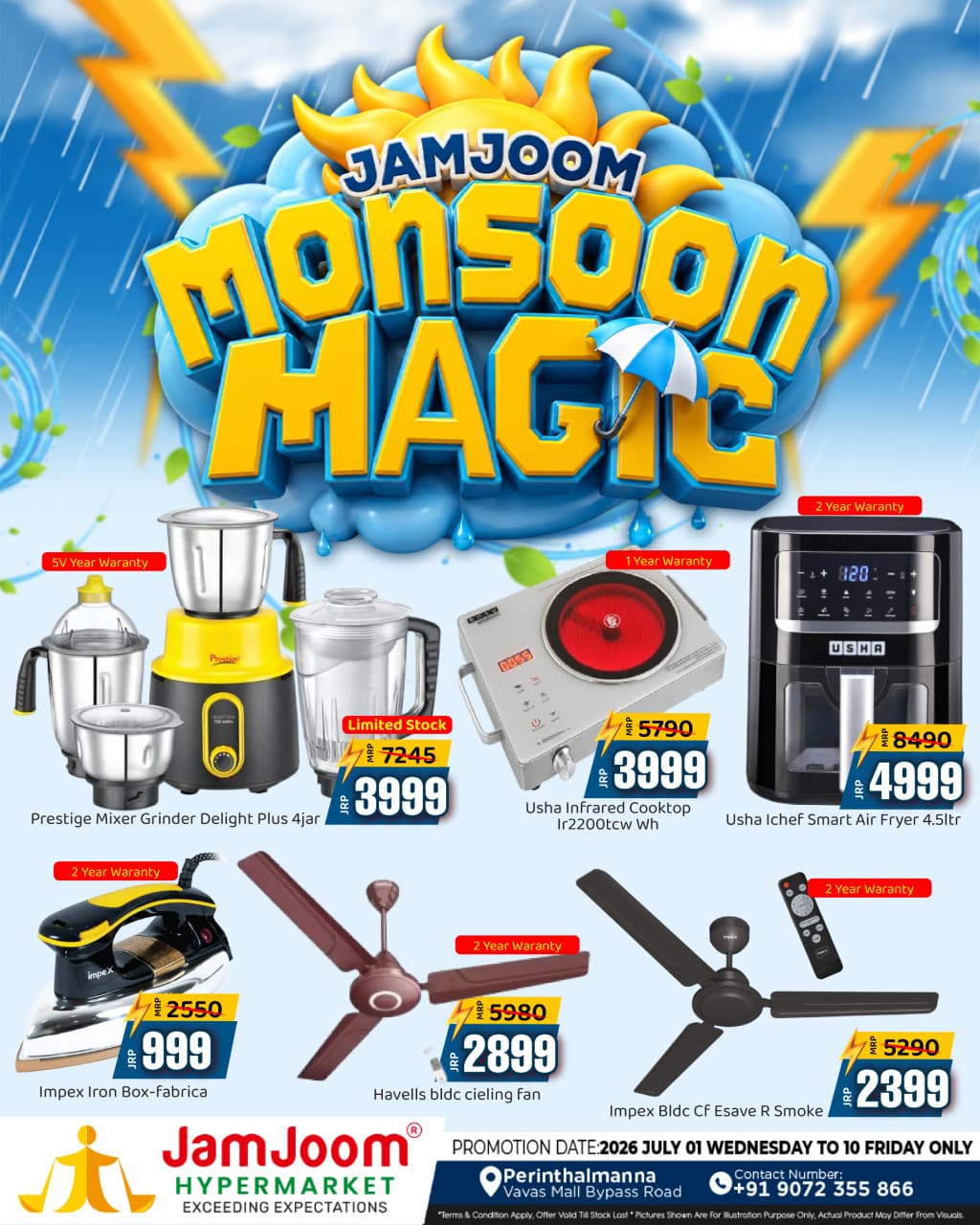 JamJoom Monsoon Magic Offers Perinthalmanna