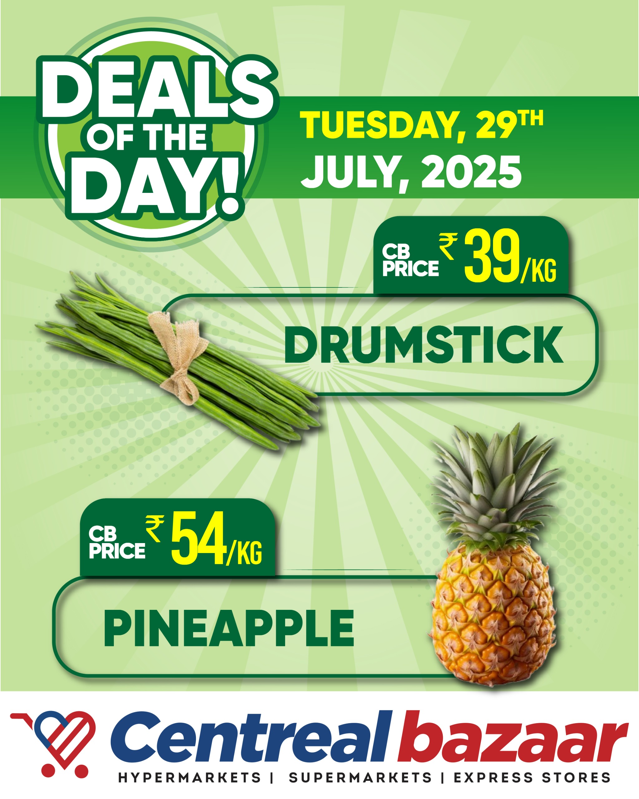 Centreal Bazaar Deals of the Day