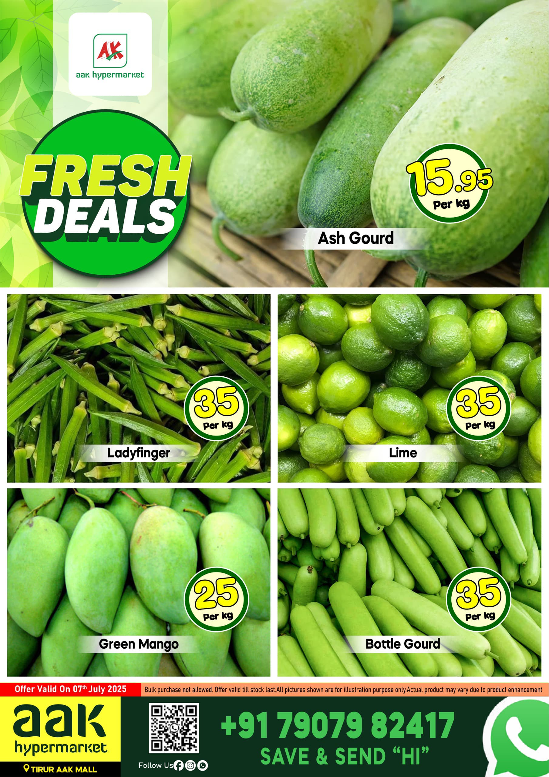 Fresh Deals @ AAK Tirur