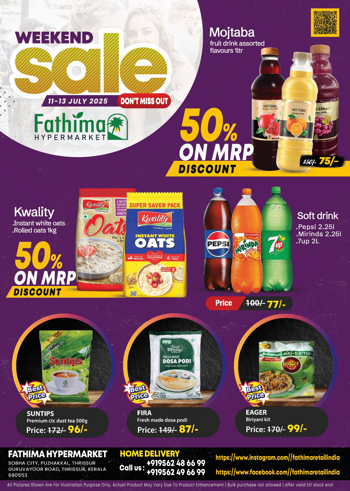 Weekend Sale @ Fathima Hyp!