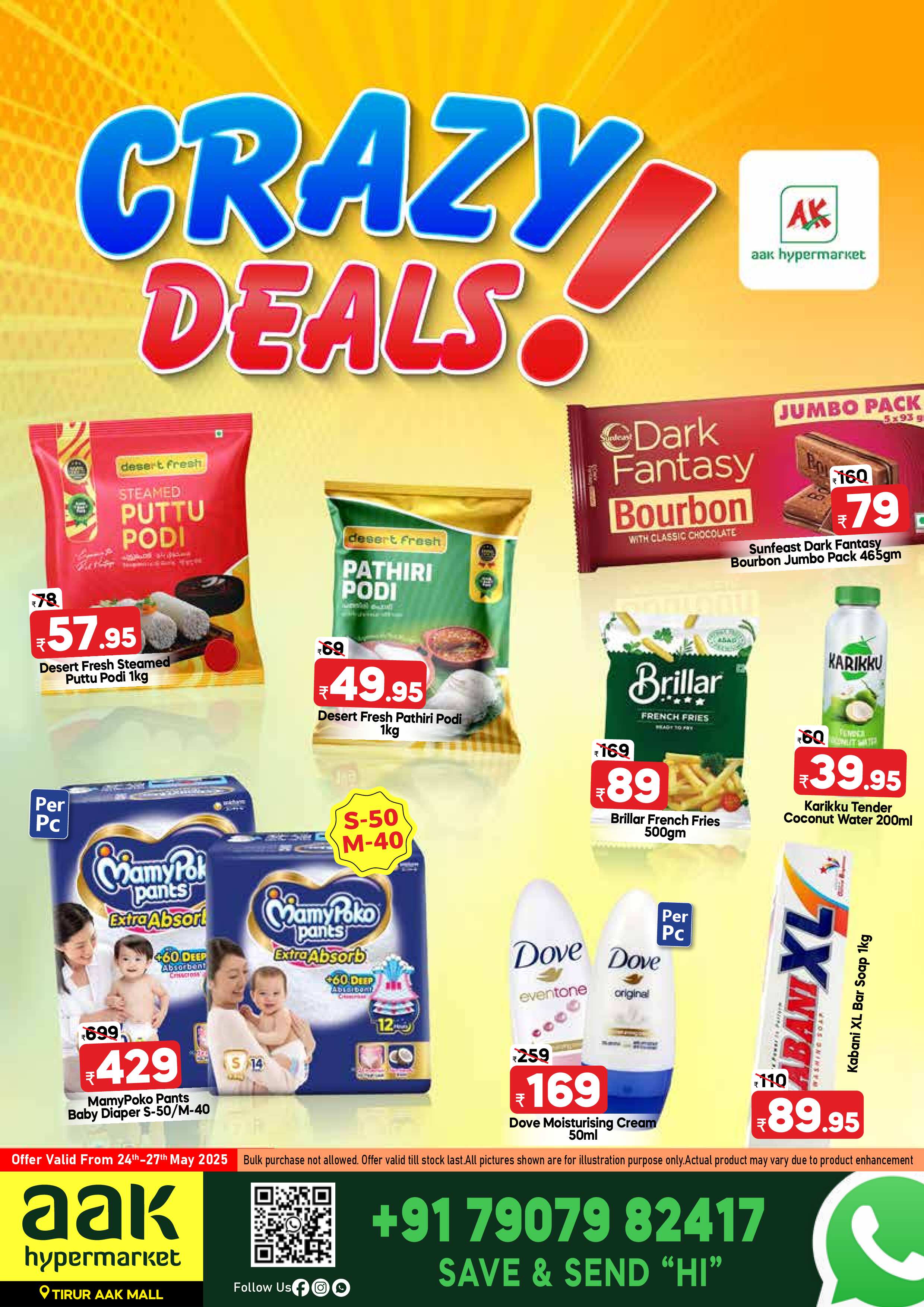 Crazy Deals @ Tirur AAK Hyp