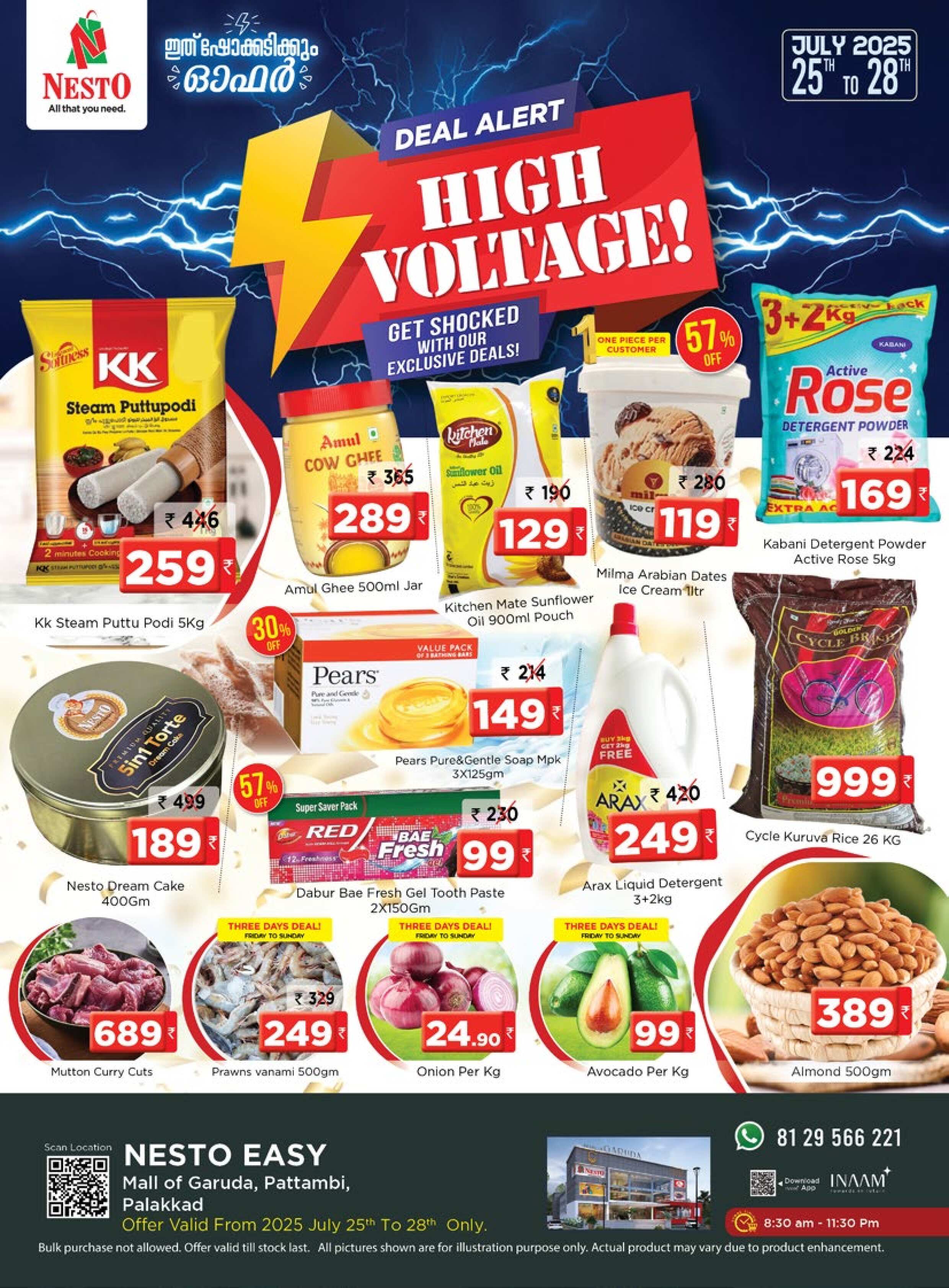 High Voltage Deals at Nesto Palakkad