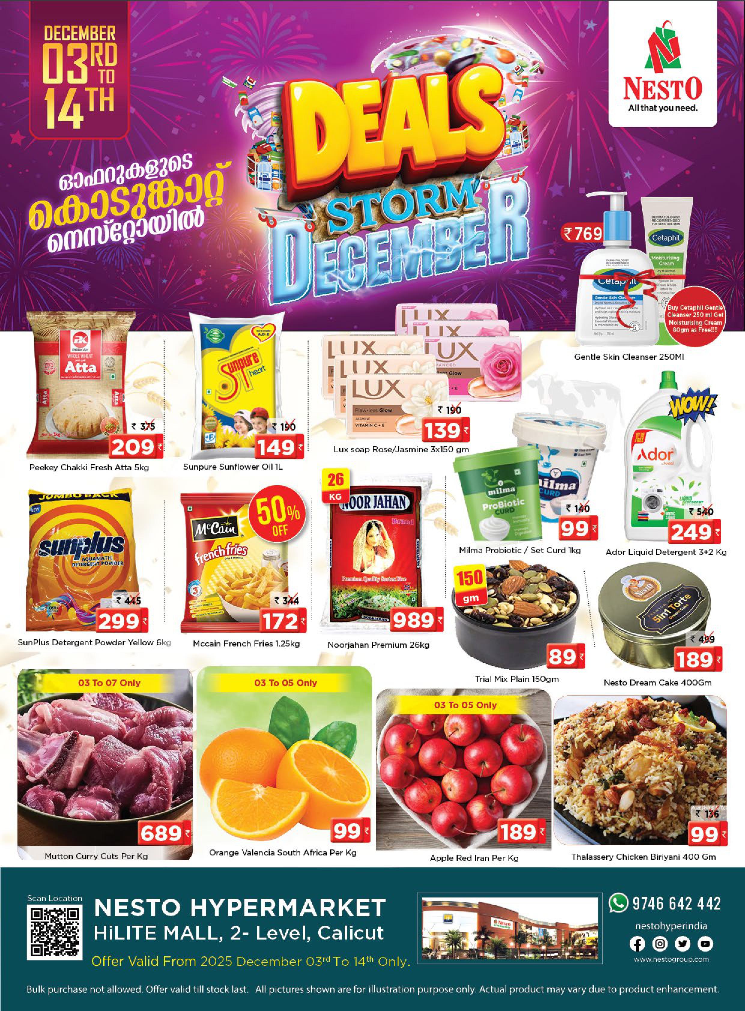 Nesto's Mega December Sale Is Live! Unbeatable Deals Across Groceries, Homeware, Fashion & More.