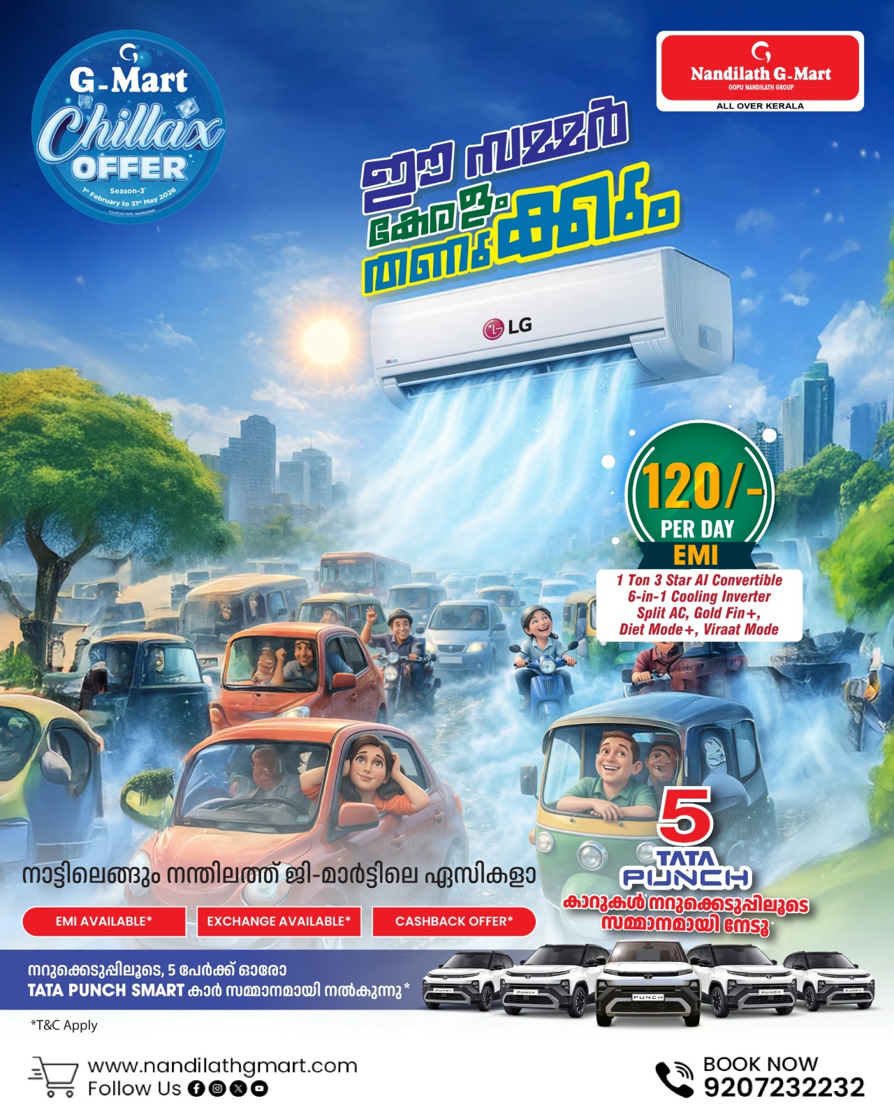 ❄️ Chillax Offer at Nandilath G-Mart 🔥