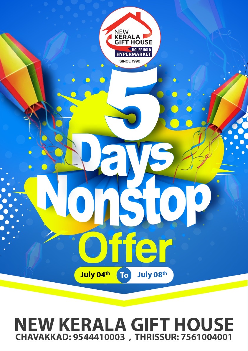 5 Days Non-Stop Offers !