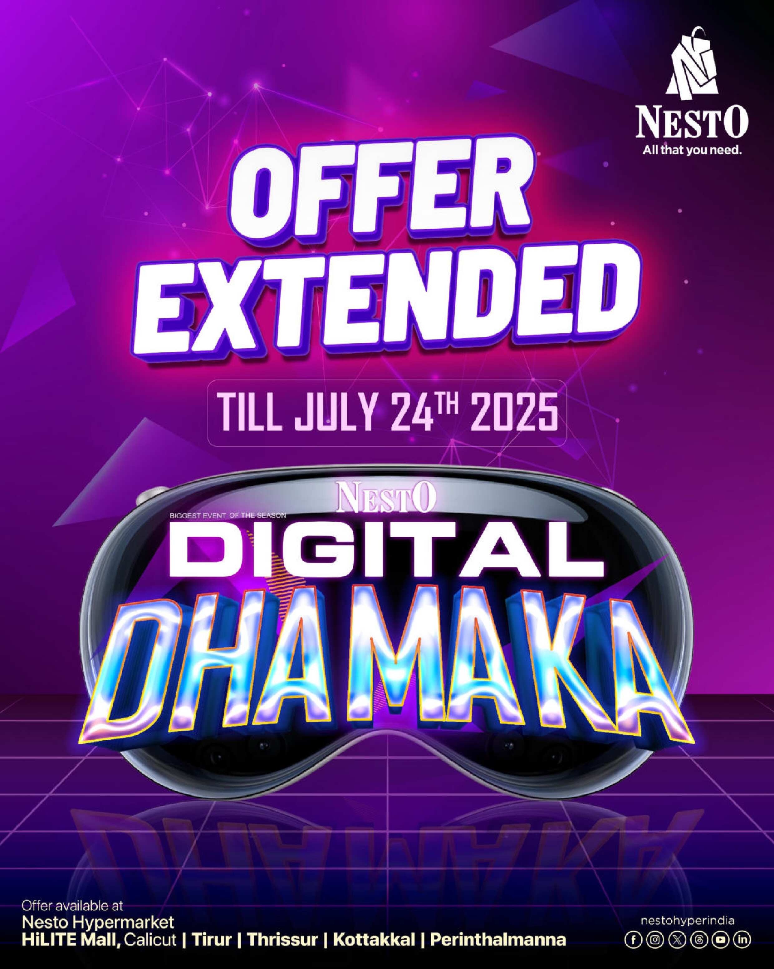 Nesto Digital Dhamaka Offers!